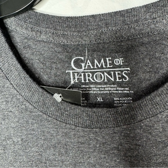 HBO Game of Thrones Stark Winter is Coming Adult T-shirt Size XL - Picture 4 of 4